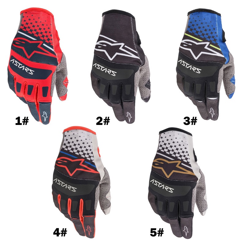 Găng tay lái xe mô tô Alpinestar thiết kế thời trang nhiều màu sắc