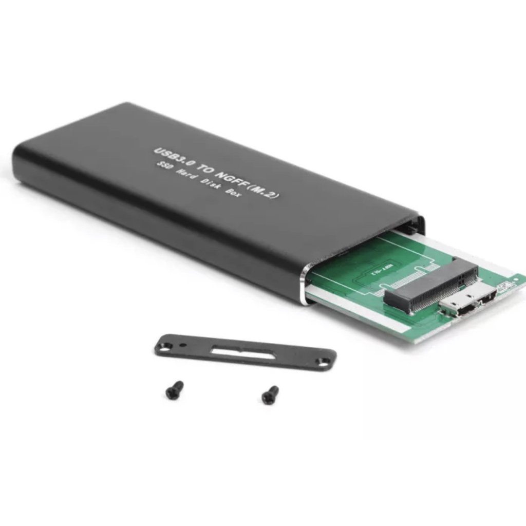 Hộp Đựng Ổ Cứng Ngoài M2 Sata Ssd cổng  USB 3.0