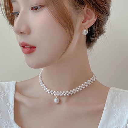 Vòng cổ Ngọc Trai Thời Trang Dành Cho Nữ