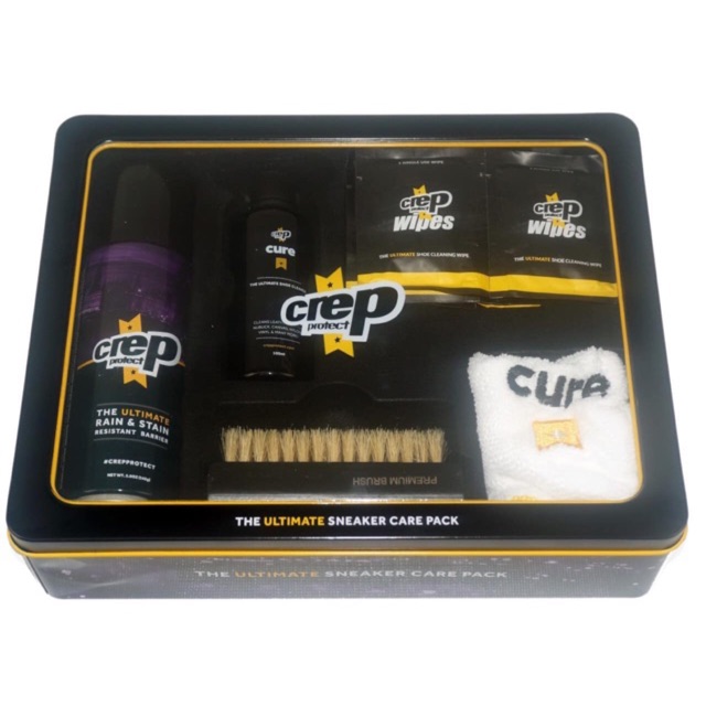 COMBO 3-CRep Protect +CRep Cure+CRep Wipes (Xịt chống thấm và vệ sinh giày)