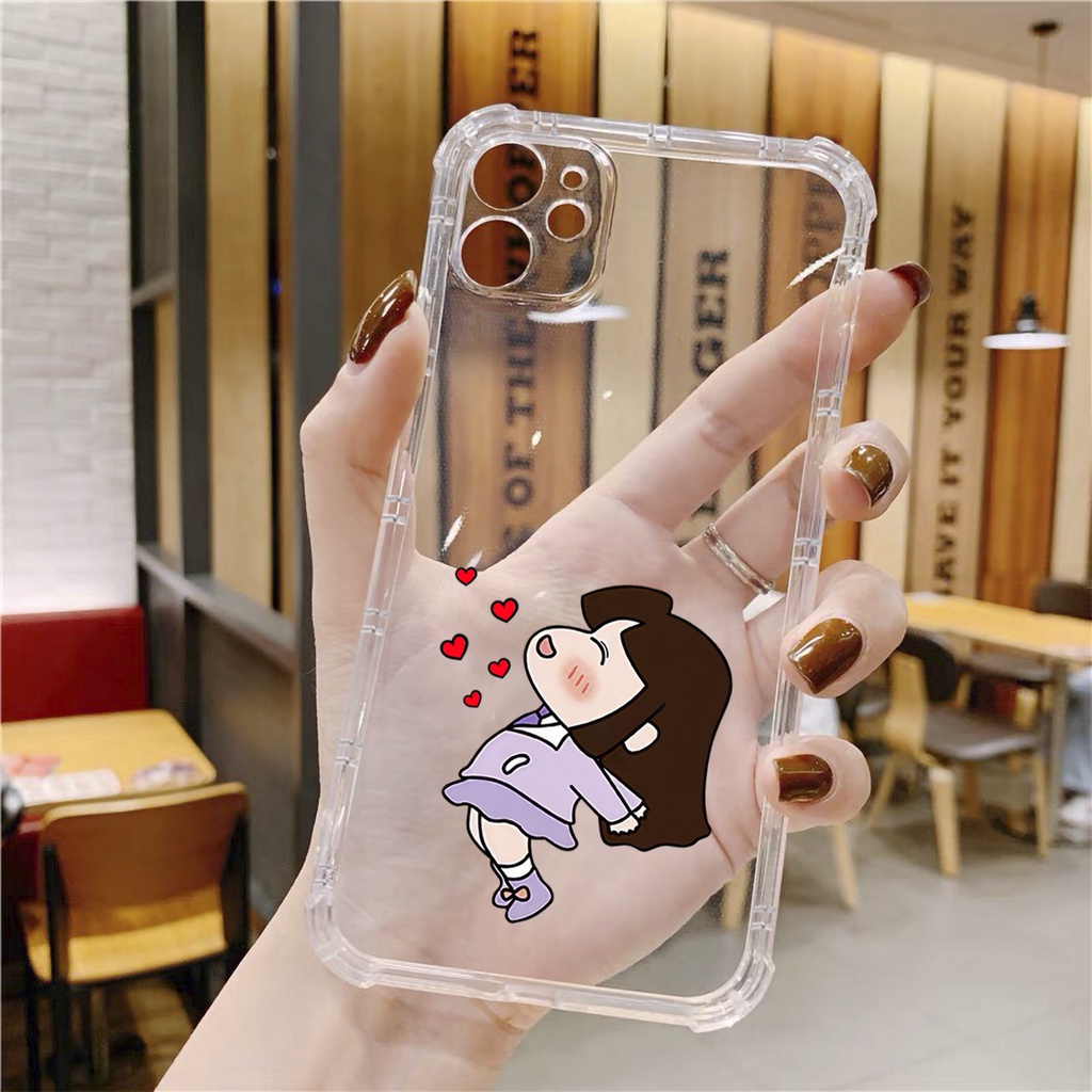 Ốp lưng iphone cặp đôi đốn tim đáng yêu dẻo trong suốt case 14plus 14 pro max 13 12 promax 11 mini 6 6s 7 8 plus x xr xs