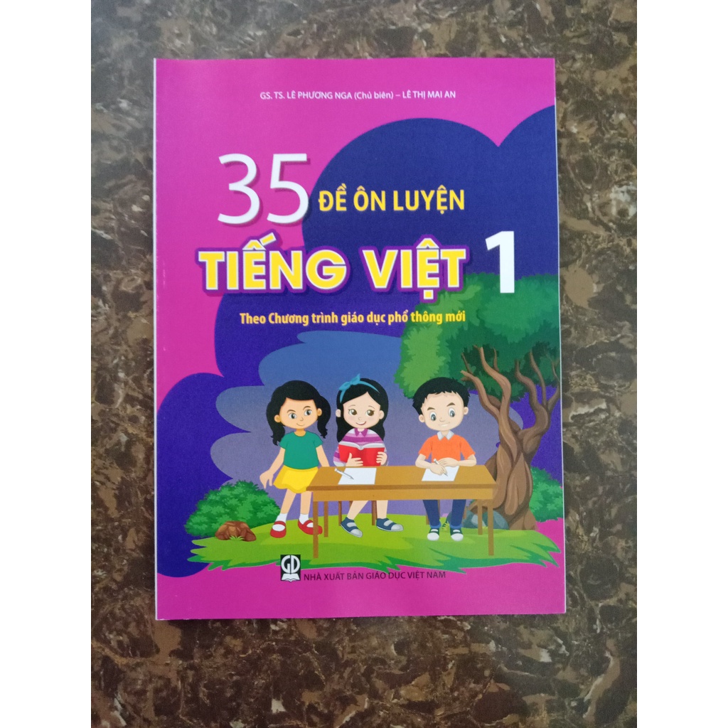 Sách - 35 đề ôn luyện tiếng việt 1 ( theo chương trình giáo dục phổ thông mới)