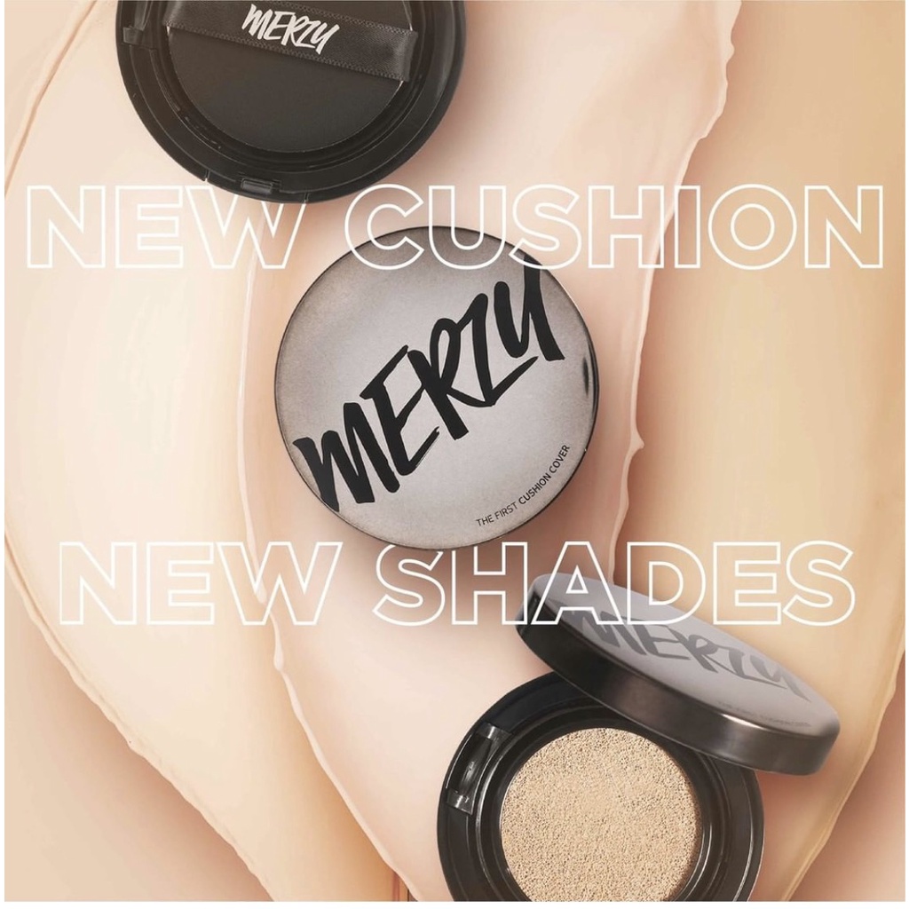 Phấn Nước Che Phủ Cao, Lâu Trôi Merzy The First Cushion Cover SPF50+/PA+++ 13g