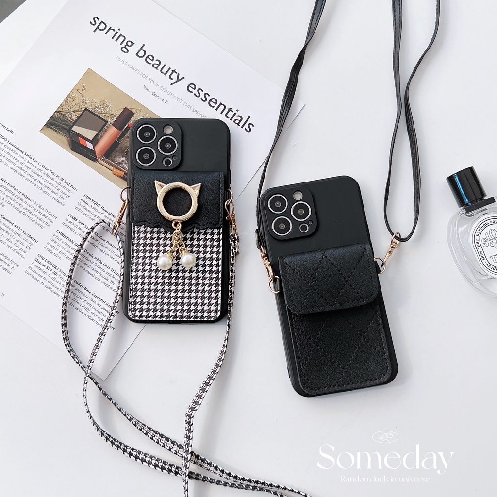 Ốp Điện Thoại Họa Tiết Mèo 3D Có Ngăn Đựng Thẻ Cho oppo A92 F3 F5 F7 F9 F11 PRO RENO 6Z 2 2Z 2F 4 5 PRO