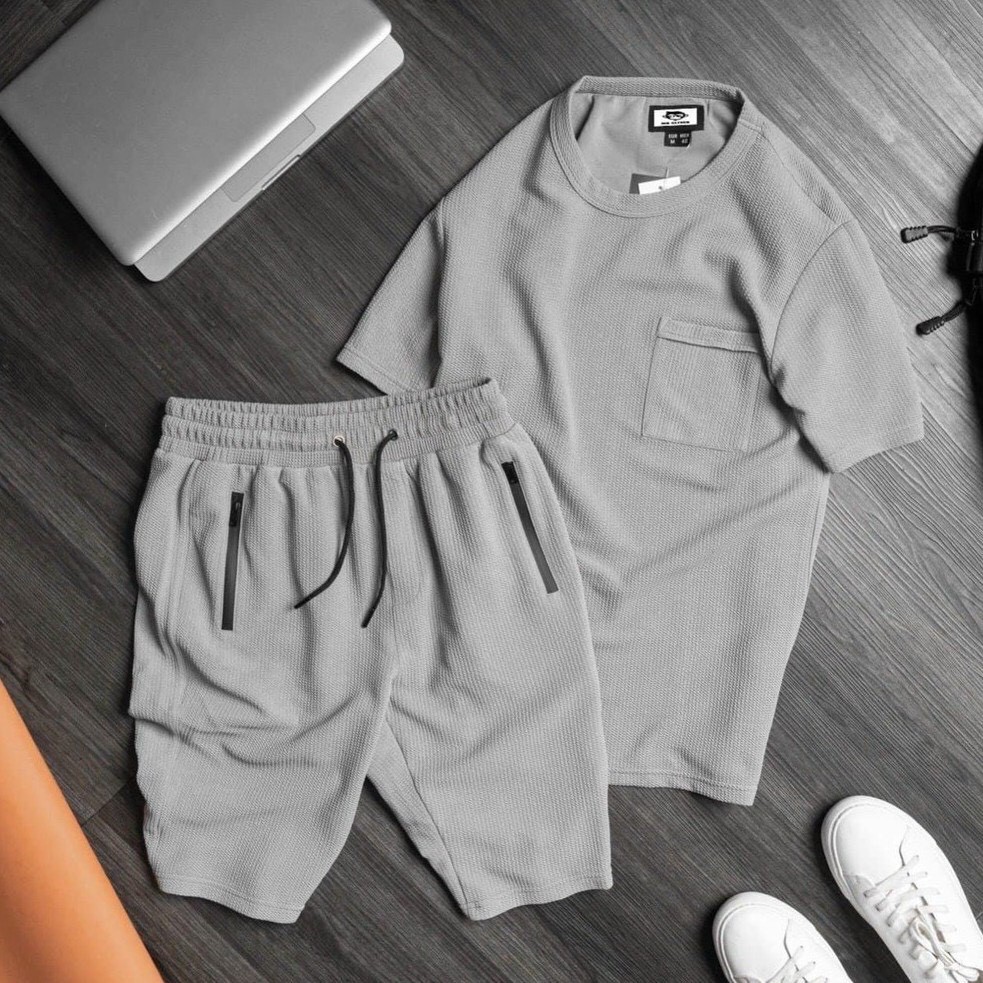 Bộ Thể Thao Nam Cộc Tay Đồ Bộ Nam Chất Vải Mềm Thoáng Mát BTN39 | BigBuy360 - bigbuy360.vn