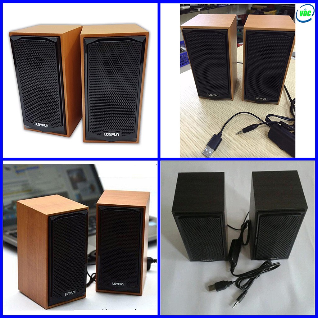 Loa vi tính Loyfun M22 - Âm thanh cực chất - Bass cực căng - Bảo hành chính hãng 6 tháng - Cam kết không lỗi