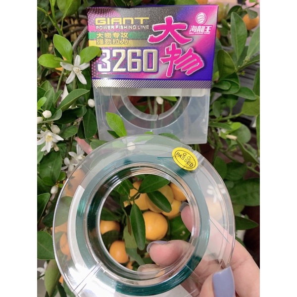 Cước săn hàng 3260 trắng xanh