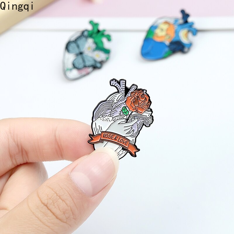 Ghim cài áo Miss Zoe họa tiết động vật hoạt hình dễ thương tùy chọn