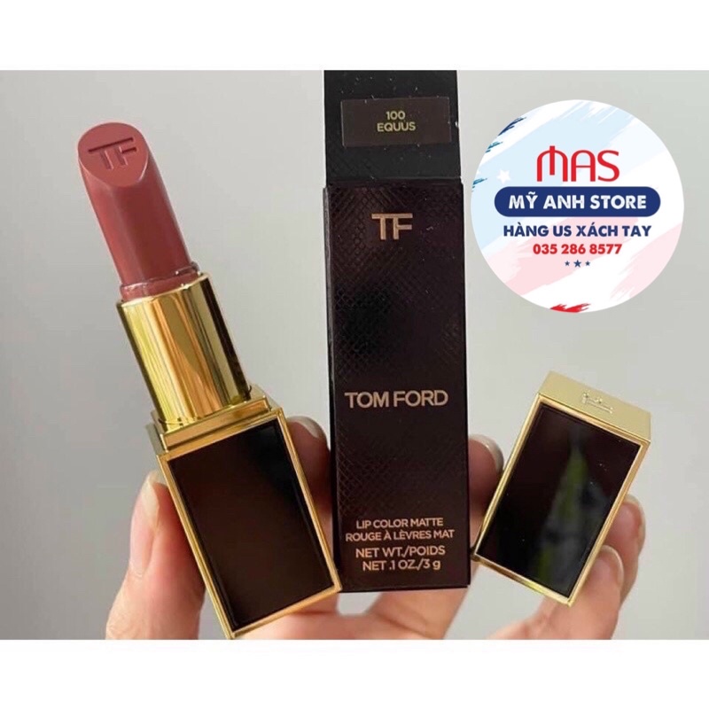 Son Tom Ford 100 Equus Cam Đất – Lip Color Matte
