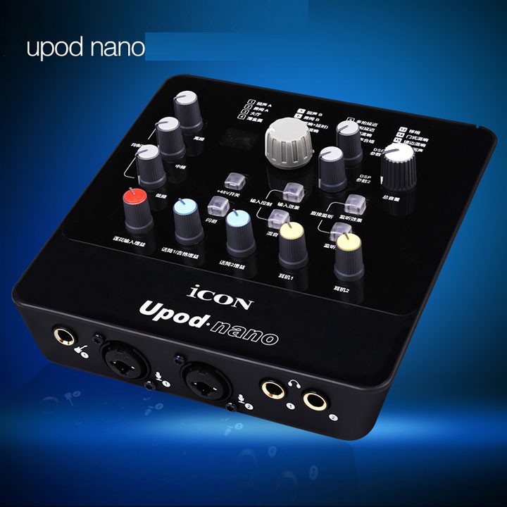 UPOD Nano - Sound Card Hát Karaoke Online, Live Stream Hãng iCon