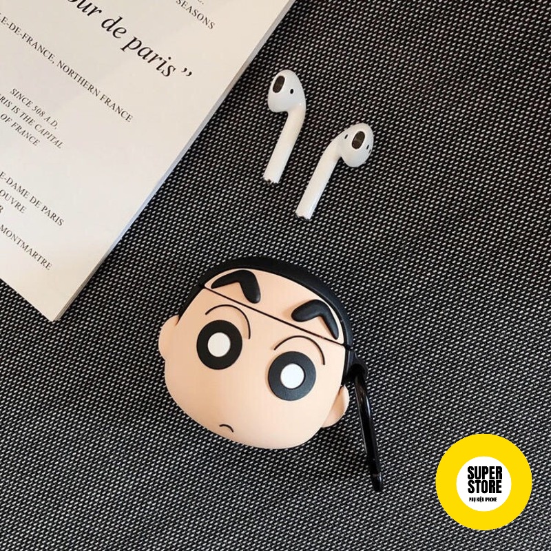 Case Vỏ Bao Airpods Đựng Tai Nghe Airpod 1 2 Pro Mẫu SHIN Chất Liệu Silicon Dẻo