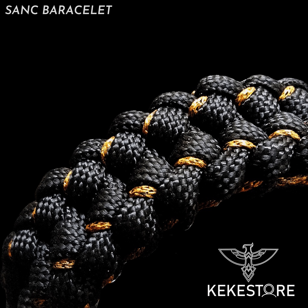 Vòng tay nam thời trang SANC KekeStore màu Gold thời trang thiết kế riêng