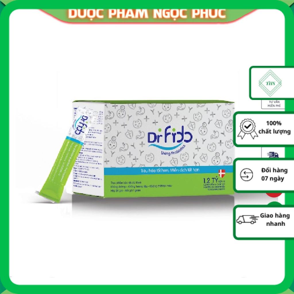 Dr Fido Hộp 20 Gói – Men Vi Sinh Cải Thiện Tiêu Hoá