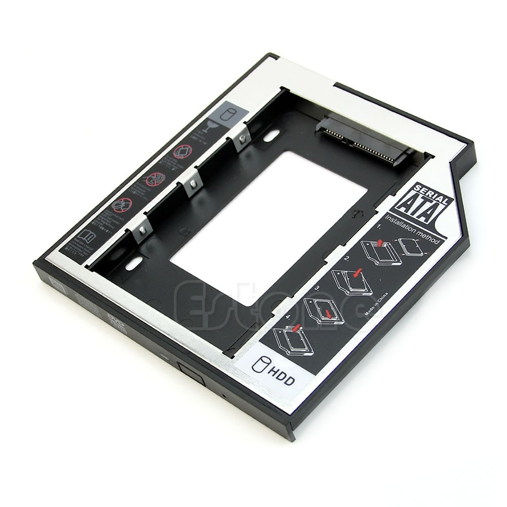 1 Khay Đựng Ổ Cứng 9.5mm Sata 2nd Hdd Ssd Cho Cd Dvd-Rom | BigBuy360 - bigbuy360.vn