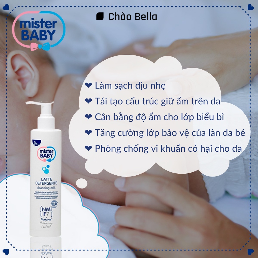 Combo Cho Mẹ Và Bé Gồm 10 Gói Sữa Tắm Khô Mister Baby &amp; 2 Gói Prep &amp; 10 Gói Sữa Tắm &amp; 3 Tuýp Kem Đánh Răng L'angelica