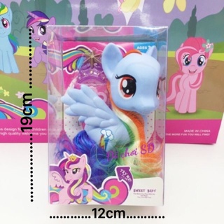 combo 6 con -Ngựa Pony Có Nhạc & Đèn – Đồ Chơi Pony Dễ Thương Cho Bé