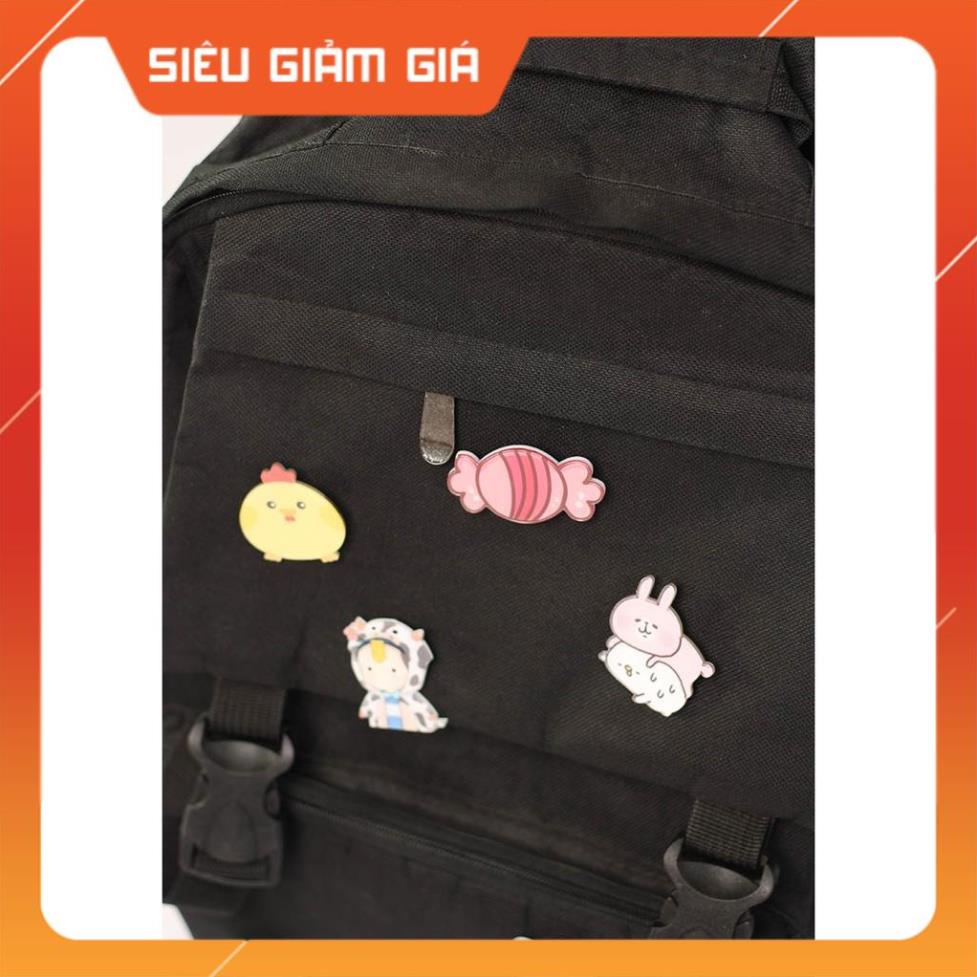 Pin cài áo cute sticker phụ kiện trang trí áo balo túi vải 2s Clothing