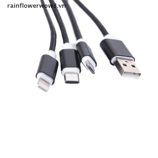 Cáp Sạc 3 Trong 1 Cổng USB Type C Cho iPhone