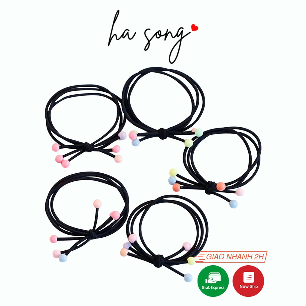 Dây buộc tóc Hàn Quốc 158-Ha Song Shop dễ thương xinh xắn cho nữ