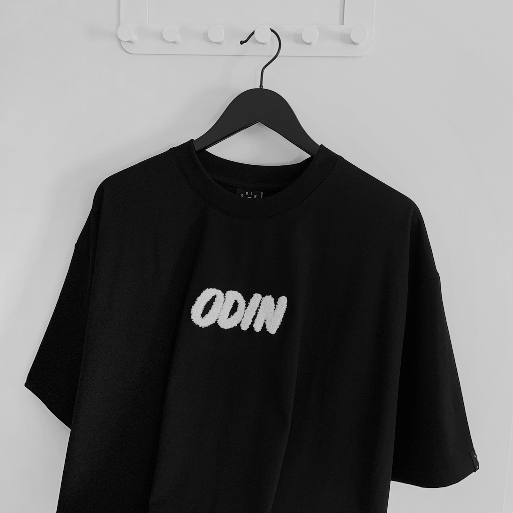 Áo thun oversize ODIN signature, áo thun tay lỡ form rộng nam nữ ODIN CLOTHING | BigBuy360 - bigbuy360.vn