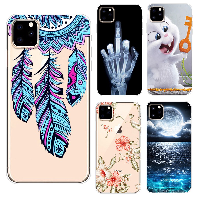 IPHONE 11 casing Printed phone case Cartoon Back Cover