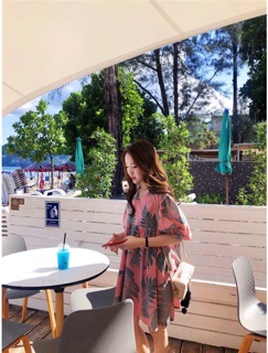 🌸Đầm hoa tay phồng🌸