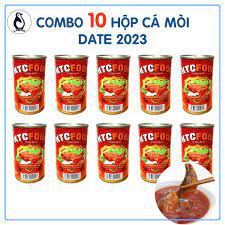 (Combo) 1 Hũ Mật Ong Hoa Cafe 380g và 10 Lon Cá Hộp KTC Xuất Khẩu Honeyland