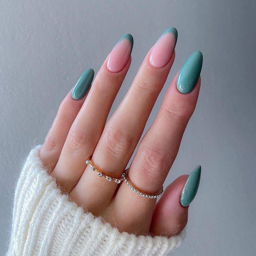 Hộp 24 Móng Tay Giả Che Phủ Toàn Diện Phong Cách Pháp