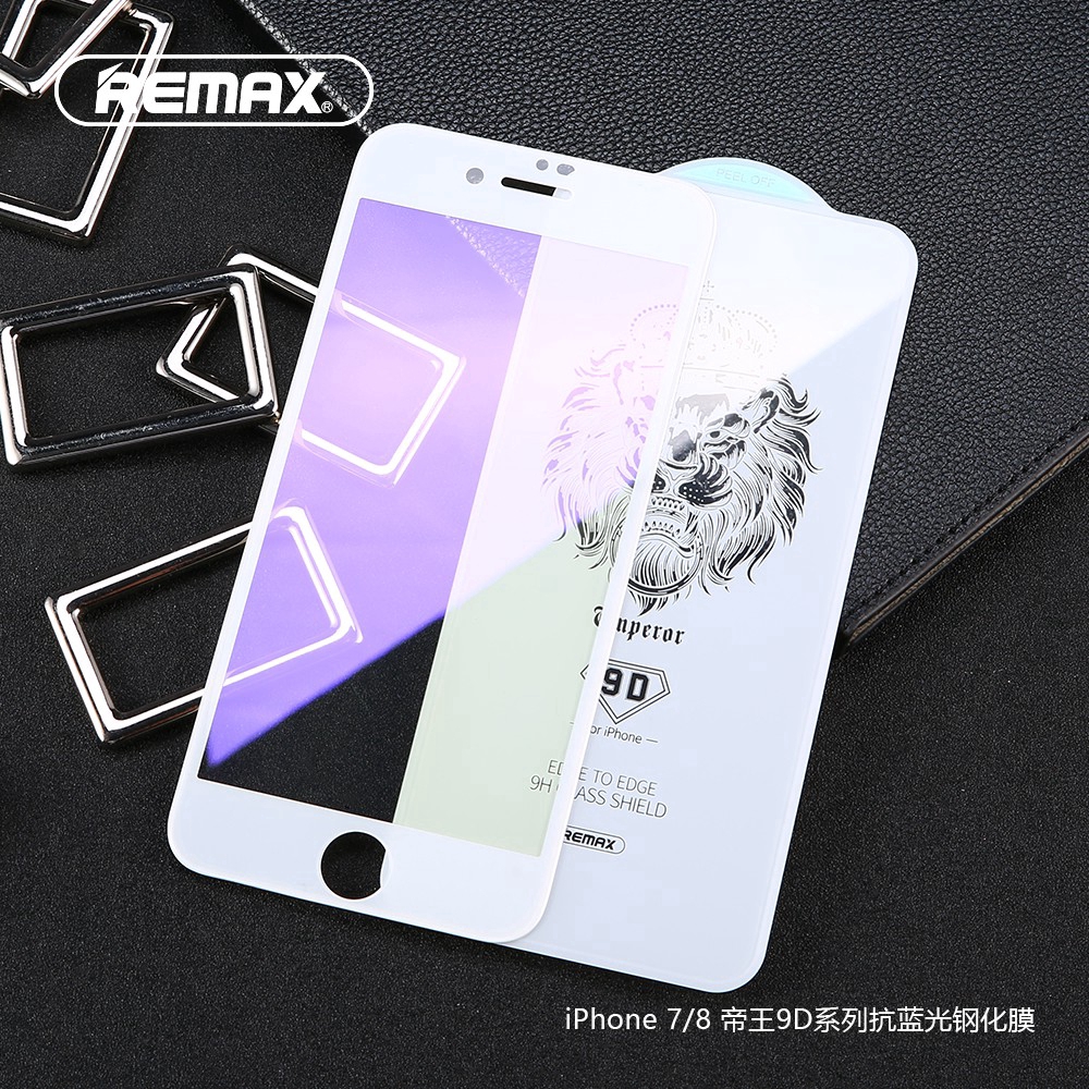 Kính cường lực REMAX 9D chống ánh sáng xanh cho iPhone