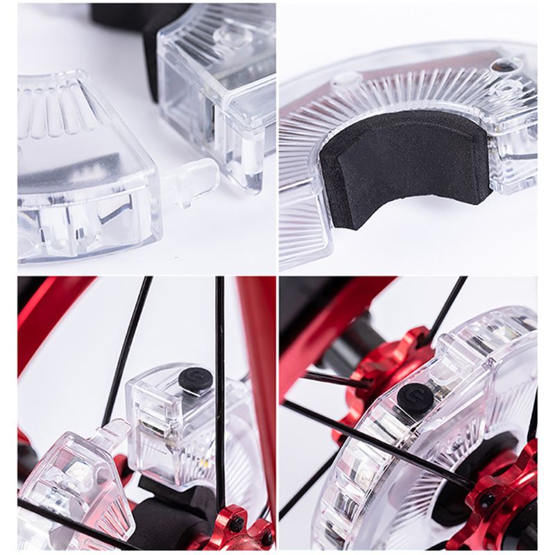 Đèn LED Gắn Căm Xe Đạp Sạc USB An Toàn