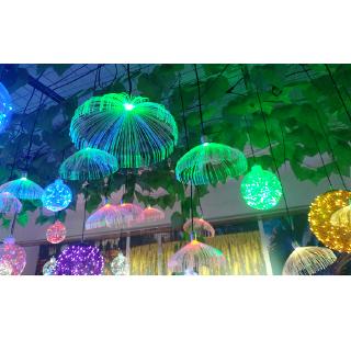 Đèn Led Dạng Sợi Quang Hình Con Sứa Độc Đáo