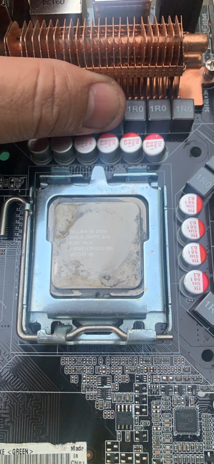 Cpu Intel core 2 Quad Q9550 kèm Fan zin