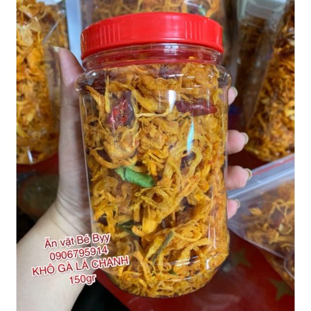 Khô gà Lá Chanh - Bơ Tỏi 150G