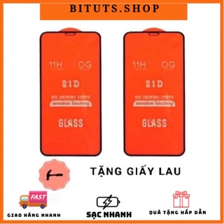 Cường Lực Iphone Full Màn 21D 6/6plus/7/7plus/8/8plus/x/11/12/pro/max/plus/promax