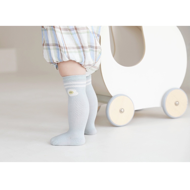 Tất/vớ lưới cổ cao chống muỗi hình thú phong cách hoạt hình unisex cho bé trai và gái chính hãng Nemo Baby
