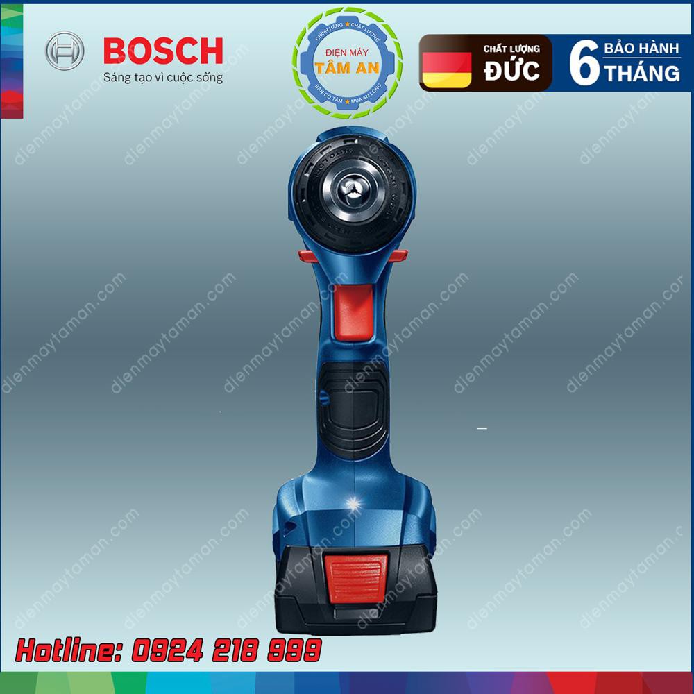 Máy khoan vặn Vít dùng PIN Bosch GSR 180 LI tặng kèm bộ mũi khoan, đầu vít