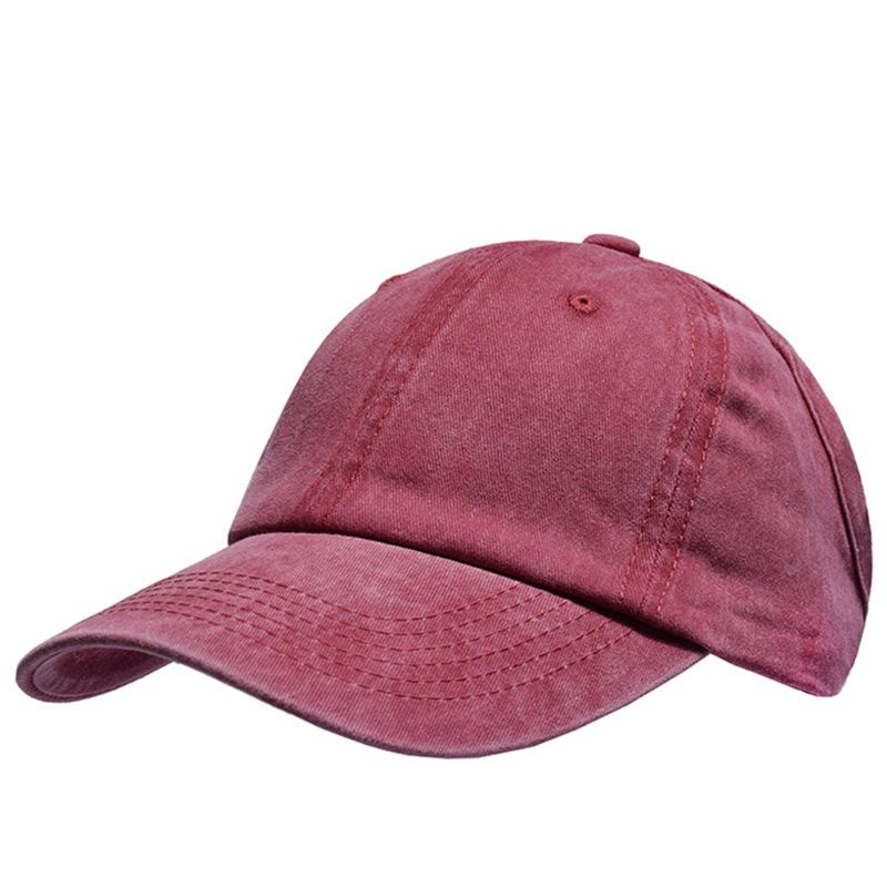 Mũ Lưỡi Trai Nửa Đầu Che Nắng Hở Chóp Màu Sắc Cổ Điển Có Thể Giặt Rửa Cho Nam Và Nữ