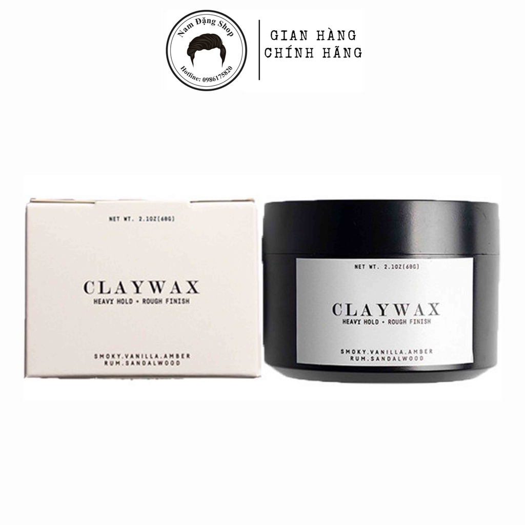 Sáp Vuốt Tóc nam Clay Wax 60g - Rusty Lab