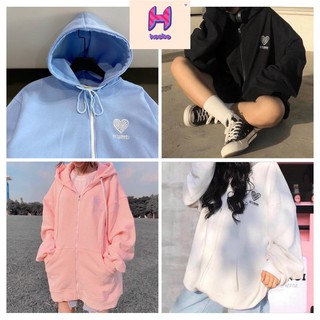 Áo Hoodie Nữ HEART Trái Tim Bigsize