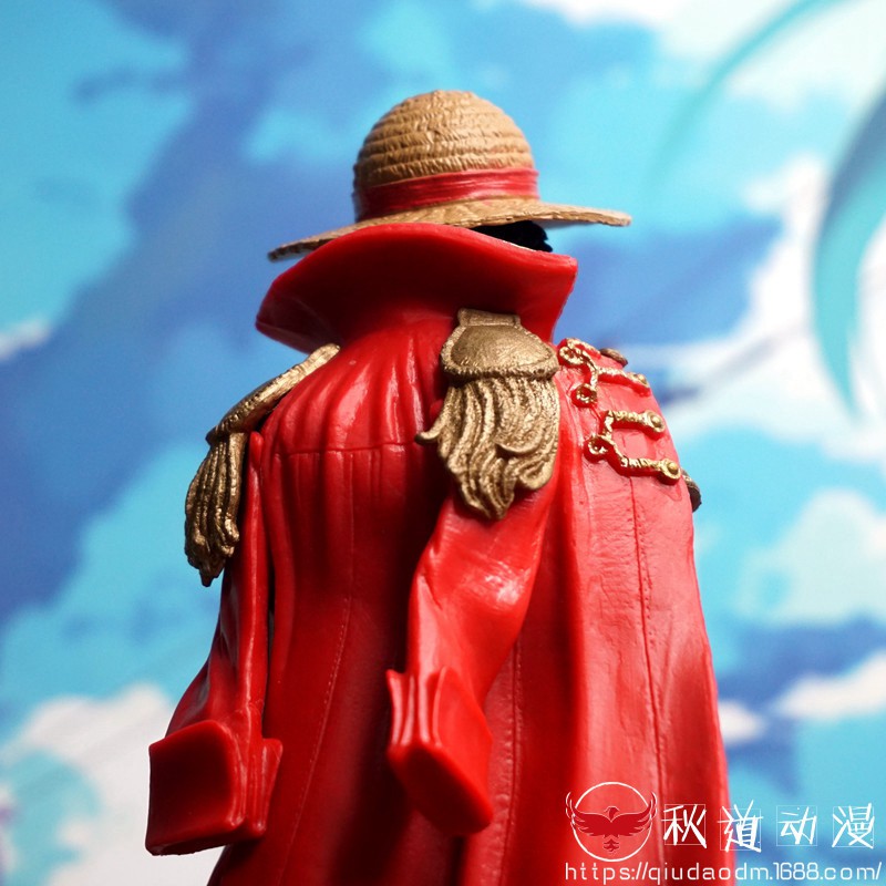 [Mã LIFE0503TOYS giảm 10% đơn 0Đ] (Có sẵn - 25cm) Mô Hình Monkey D Luffy King Of Artist - Áo Choàng Đỏ - Figure OnePiece