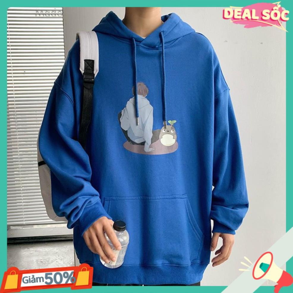 Áo hoodie dáng rộng phong cách Hàn Quốc trẻ trung cho cặp đôi HT60