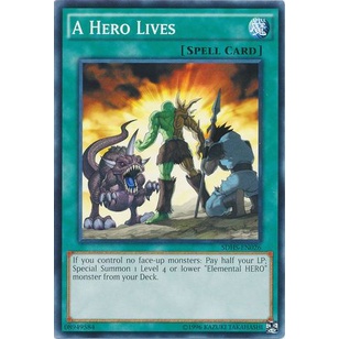 Thẻ bài Yugioh - TCG - A Hero Lives / SDHS-EN026'