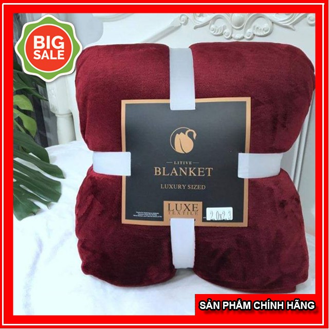 (1.8KG) Chăn Lông Thỏ ULTIMATE BLANKET, Chăn Muji siêu mềm mịn , Chăn văn phòng siêu nhẹ 2mx2m3