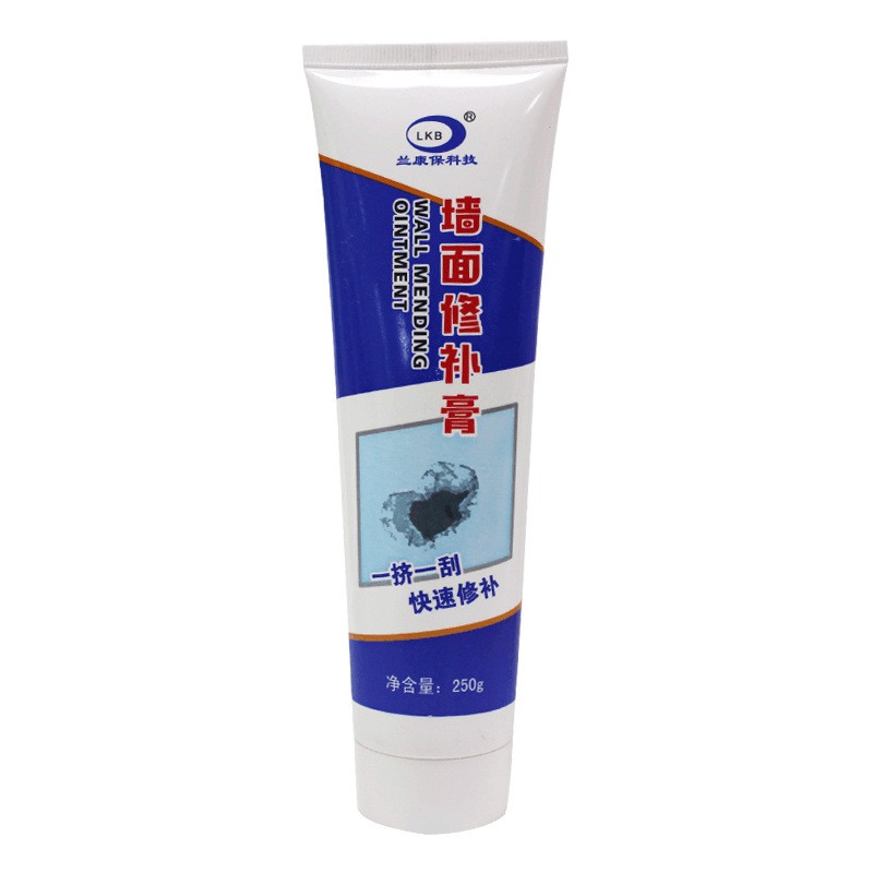 Keo Vá Tường Chống Thấm LKB 250gr - Trám Trét Vết Nứt Khe Hở Tường - Chống Mốc Ẩm Làm Sạch Tường