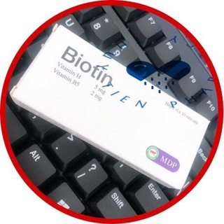 ✅ BIOTIN( Vitamin H- B5 ) Hộp 20 Viên