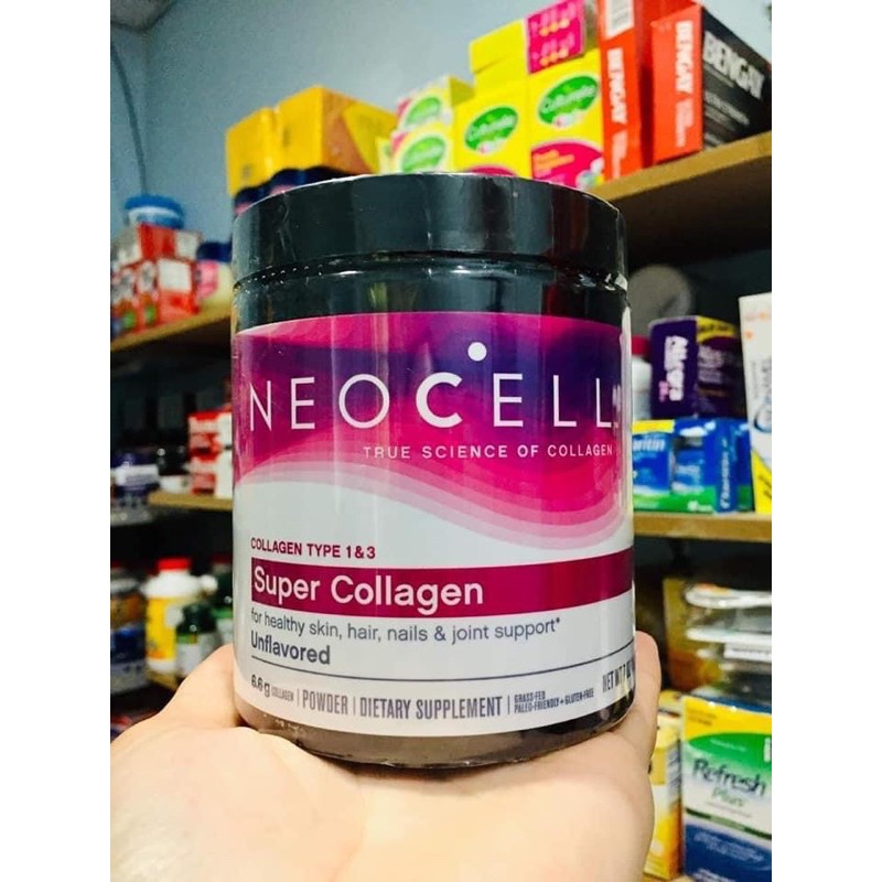 Super Collagen Neocell Dạng Bột 6600 Mg, 7oz (198g)