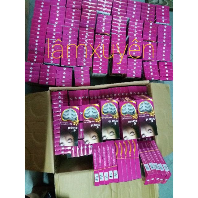 Mi giả bồ công anh hộp 10 cặp chính gốc ,hàng đẹp , lông mềm  siêu xịn, siêu xinh, chuyên dụng thêm tự tin