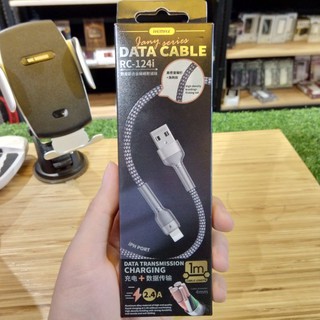 CÁP SẠC LIGHTNING REMAX RC-124I