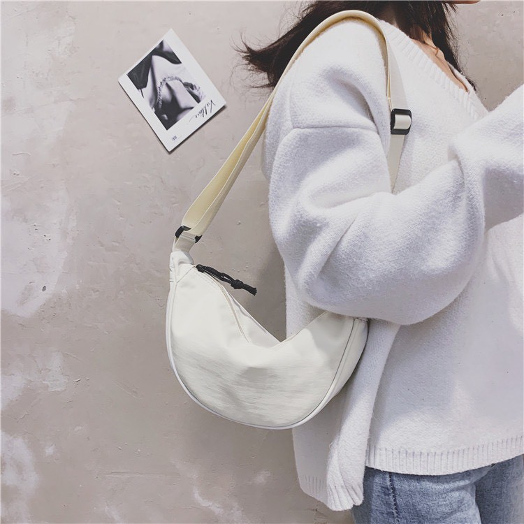Túi tote vải canvas nữ đẹp đeo chéo nhỏ gọn đi học cute dễ thương giá rẻ DC475