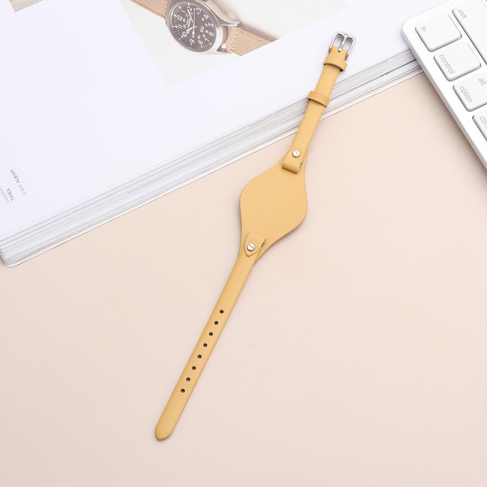 MYRONGVN Dây Đeo Bằng Da Thật Thời Trang Cho Đồng Hồ Fossil ES3077 2830 3262 3060 4176 4119 4026 4340